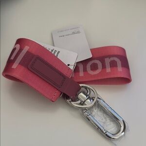 lululemon athletica Pink Keychain Strap